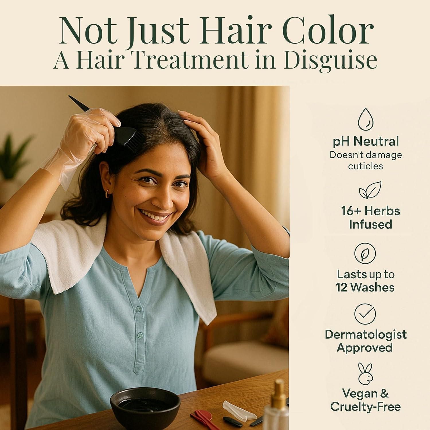 Single Agent Herbal Hair Colorant 100 ml (Pack of 1)