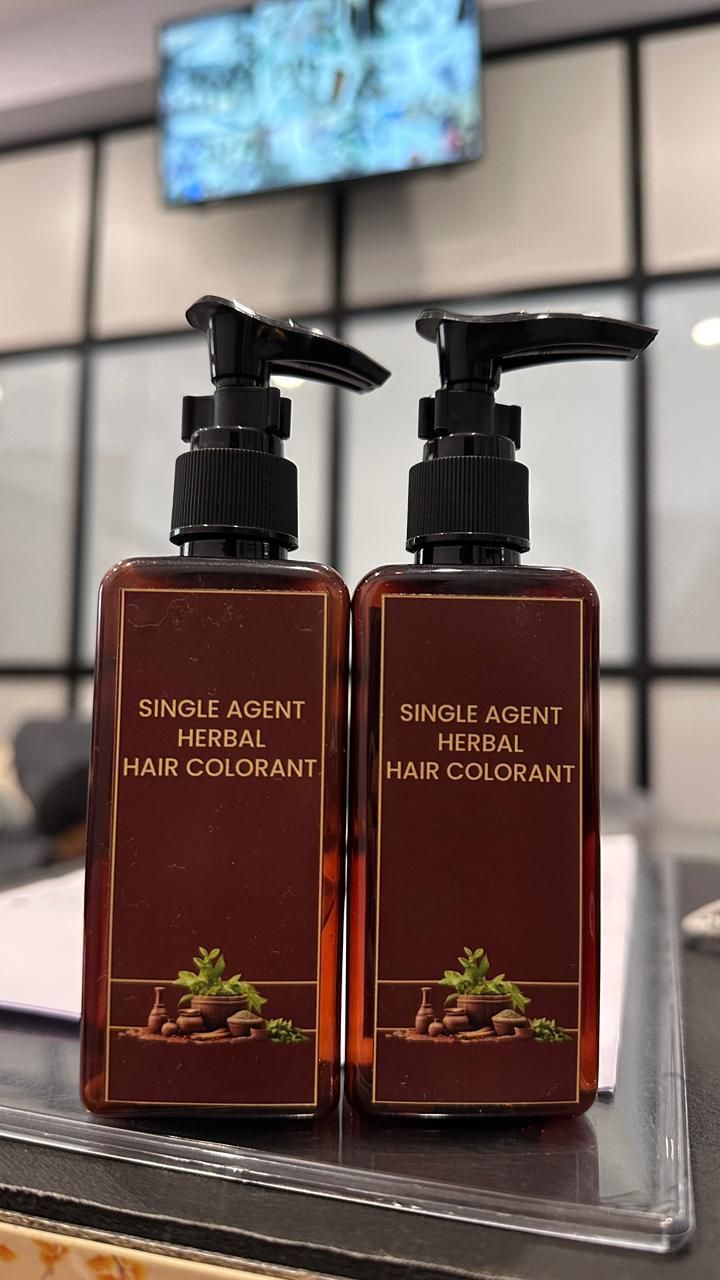 Single Agent Herbal Hair Colorant 100 ml (Pack of 1)